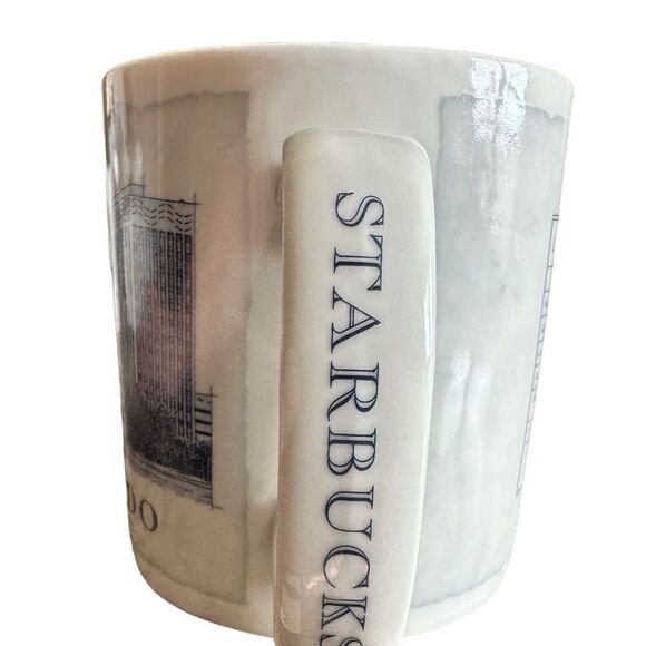 VINTAGE 2006 Starbucks Architect Series ORLANDO Coffee Tea Cup Mug - 18oz - Picture 5 of 5